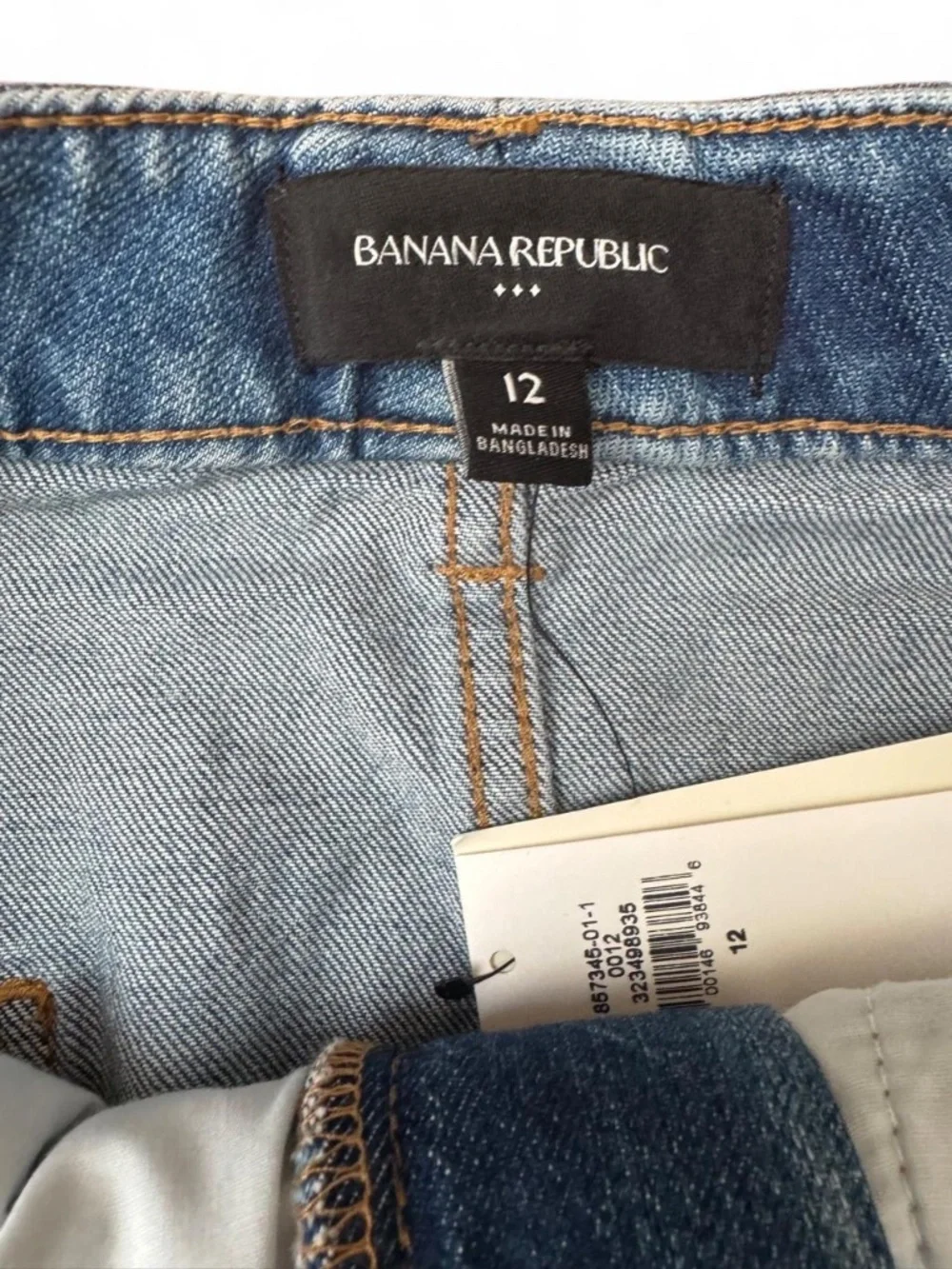 banana republic factory denim pencil skirt